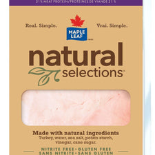 Image of Maple Leaf Natural Selections Oven Roasted Turkey Breast 175g