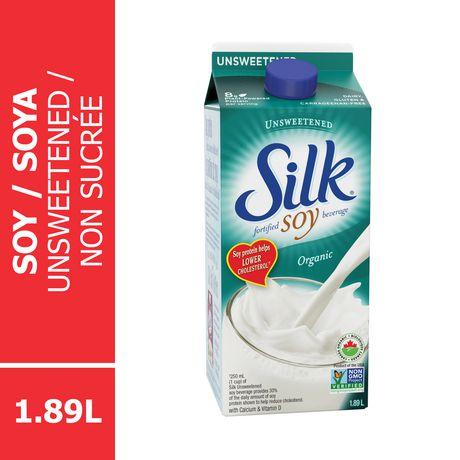 Silk Soy Beverage Unsweetened 1.89L