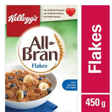 Image of Kellogg All Bran Flakes Cereal, 450g