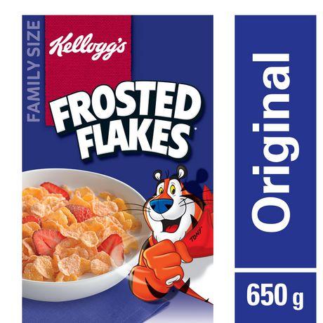 Kellogg's Frosted Flakes Cereal, Family Size 650g