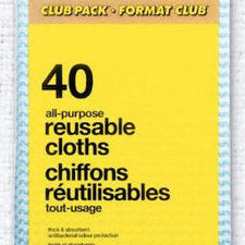 Image of No Name Cleaning Cloth All Purpose 40Pk