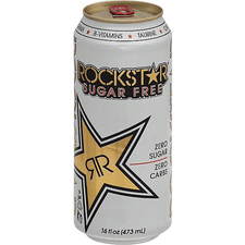 Image of Rock Star White Sugar Free Double Size 473 Ml