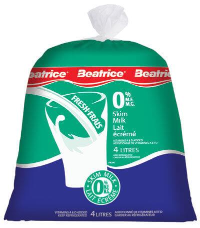 Beatrice 0% Skim Milk 4 Lt
