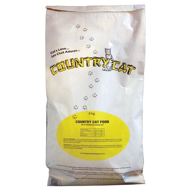 Country Cat Food 8Kg