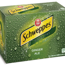 Image of Schweppes Ginger Ale 12X355Ml