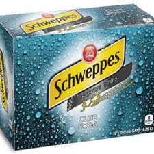 Image of Schweppes Club Soda 12X355Ml