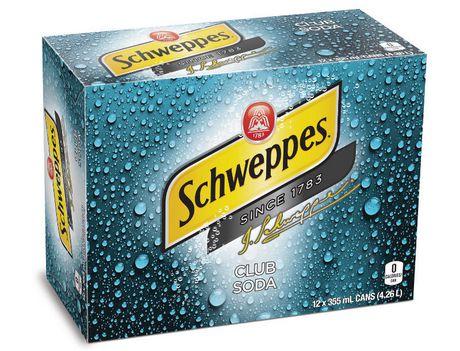 Schweppes Club Soda 12X355Ml
