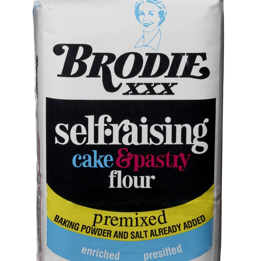 Brodie Self Raising Flour C/Pa 2.5Kg.