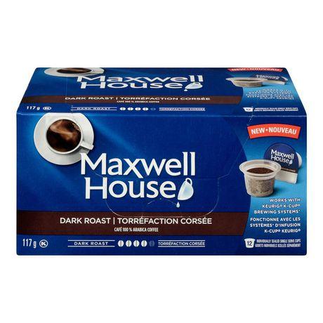 Maxwell House Dark  Roast Pods 117g