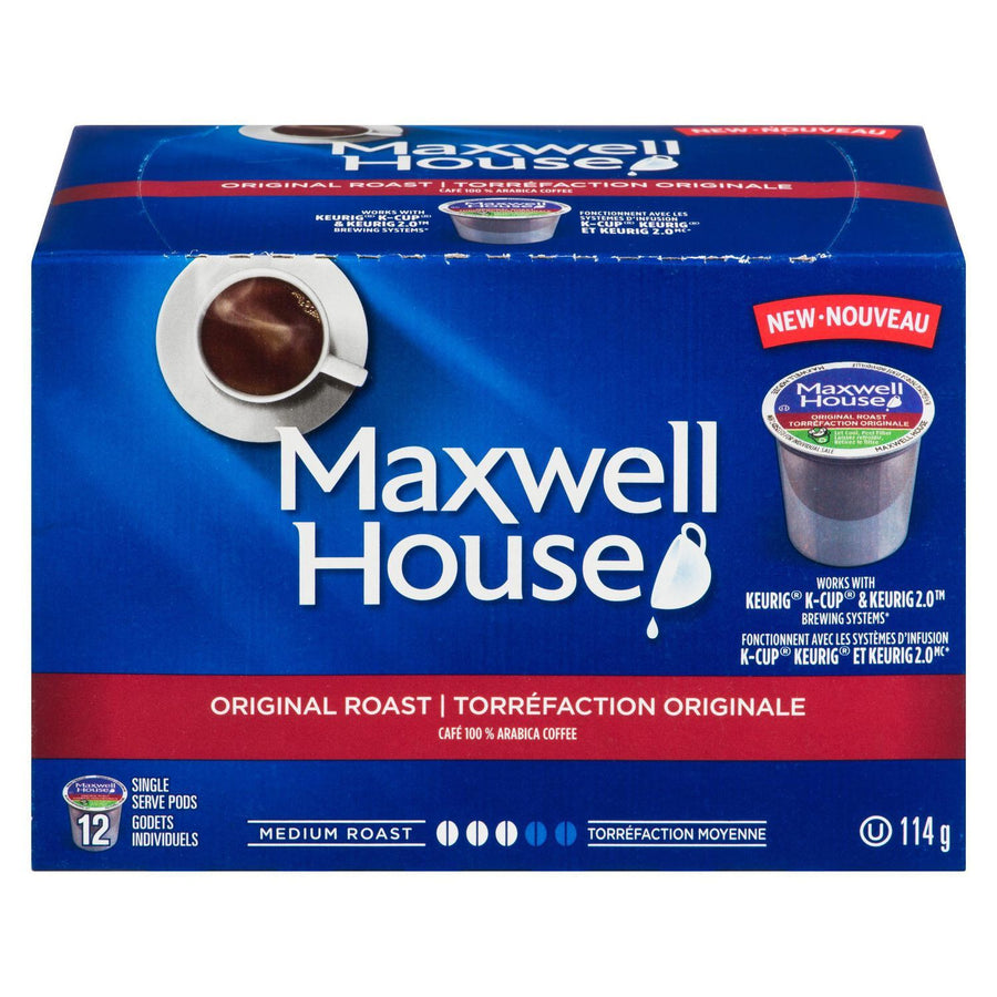 Maxwell House Original Roast Pods 114g