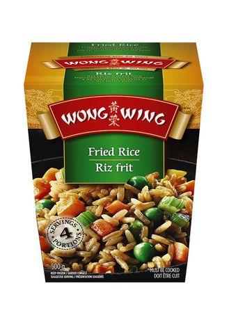 Wong Wing Fried Rice W/Vegetables 500 G