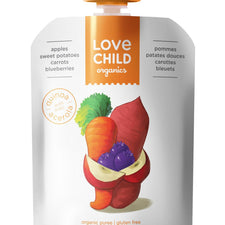 Image of Love Child, Organic Apples, Sweet Potatoes, Broccoli & Spinach 128 mL