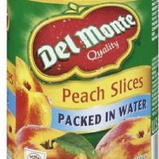Image of Del Monte Peach Slices In Water, No Sugar Added 398mL