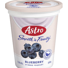 Image of Astro Smooth & Fruity, Blueberry 650g