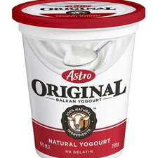 Image of Astro Original Balkan Yogurt, Plain 750g
