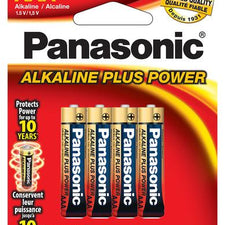 Image of Panasonic Alkaline Plus AAA 4pk