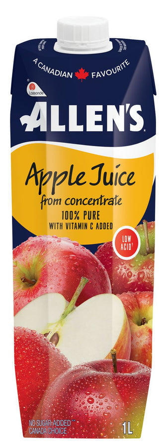 Allen's Low-Acid Apple Juice 1 Litre