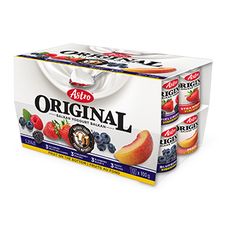 Image of Astro Original Yogurt, Peach/Fieldberry/Strawberry/Blueberry 12x100g