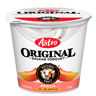 Astro Yogurt Peach Cup 125 G