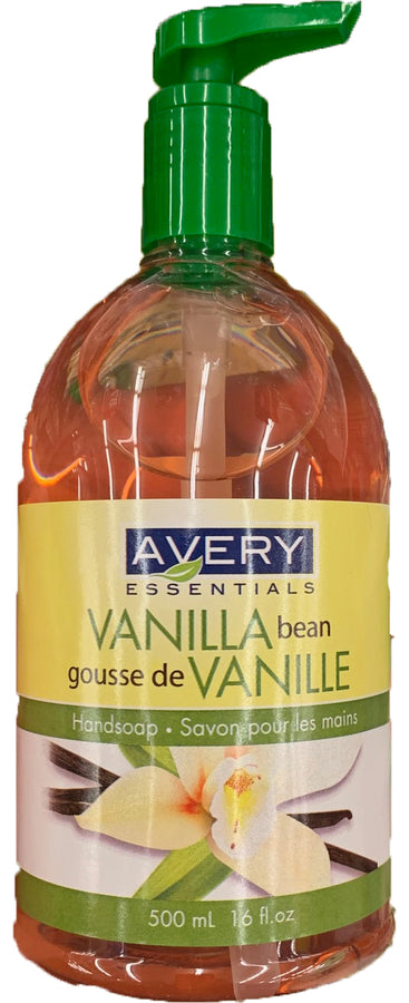 Avery Liquid Vanilla Hand Soap 500mL
