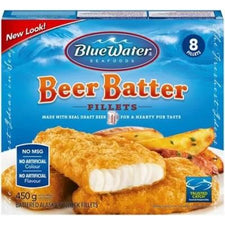 Image of Bluewater Beer Batter Fish Fillets 450 G