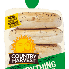 Image of Country Harvest Bagel, Everything 6pk