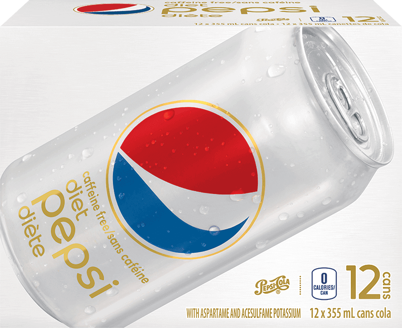 Pepsi Cola Diet Caf/Free12X355