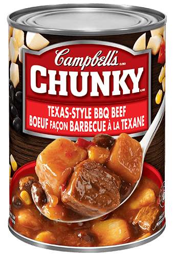 Campbell's Chunky Texas BBQ Beef Soup 540 mL