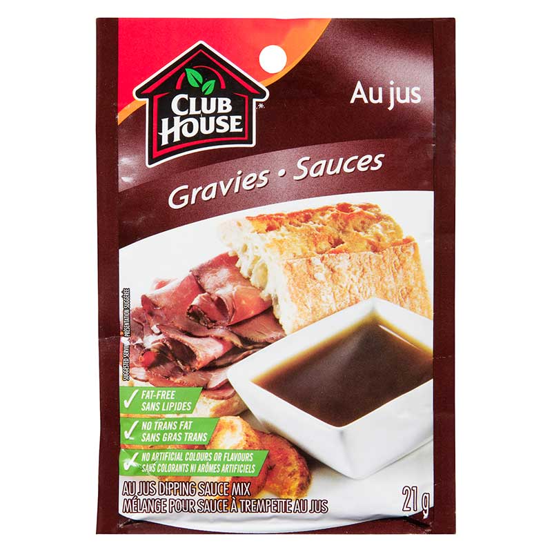 Club House Au Jus Gravy Envelope 21 G