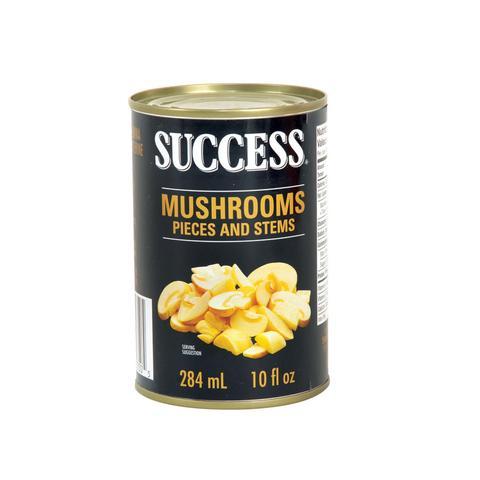 Success Mushrooms Pieces & Stems 284mL