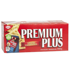 Image of Premium Plus Crackers, Salted 450g