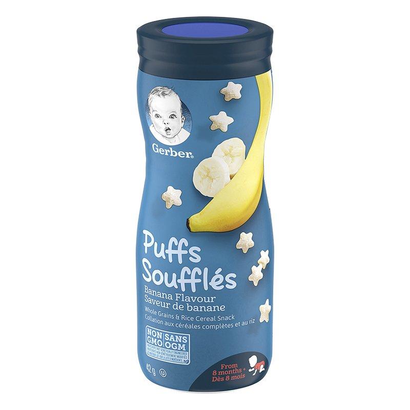 Gerber Puffs Baby Snacks, Banana 42g