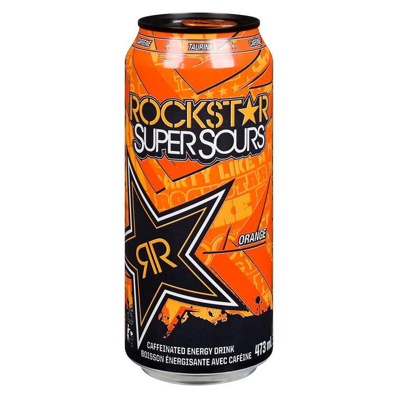 Rock Star Super Sours Orange 473 Ml