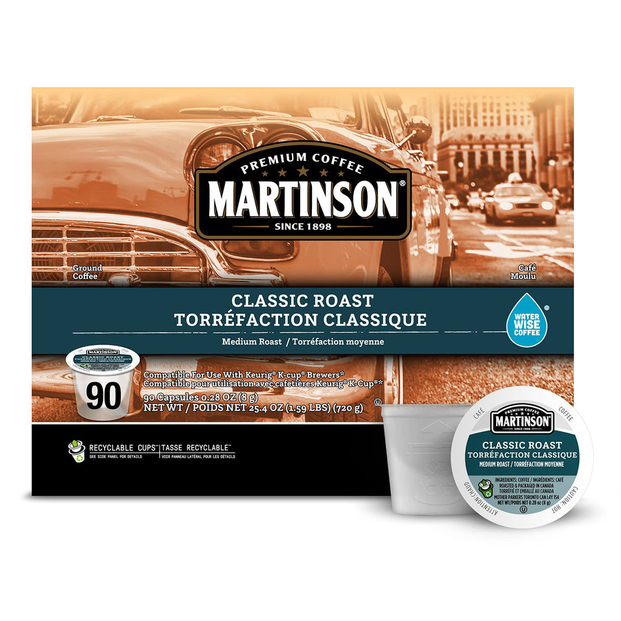 Martinson Coffee Pods Classic Roast 90 Count