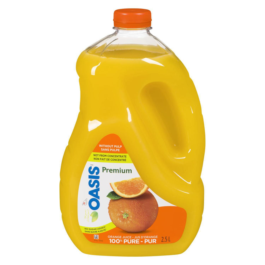 Oasis Premium Orange Juice Without Pulp 2.5 L