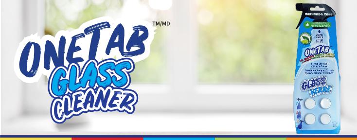 OneTab Glass Cleaner Pods 4x4.7g