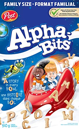 Post Alpha Bits Cereal 510g