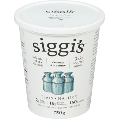Siggis Plain Yogurt 750g