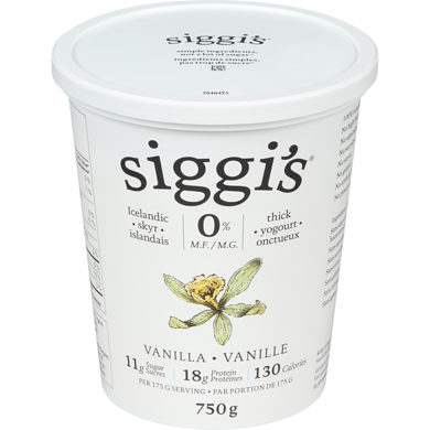 Siggis Vanilla Yogurt 750g