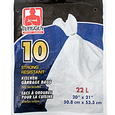 Image of TUFF GUY 10 CLEAR BAGS 75l 10 PK