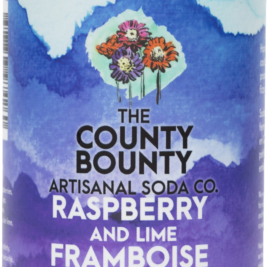 County Bounty Raspberry Lime 355Ml