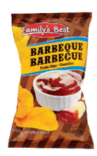 Image of Family's Best Barbecue Chips 130g