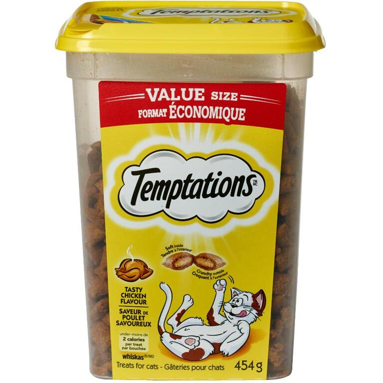 Whiskas Temptations Chicken Treats 454 G