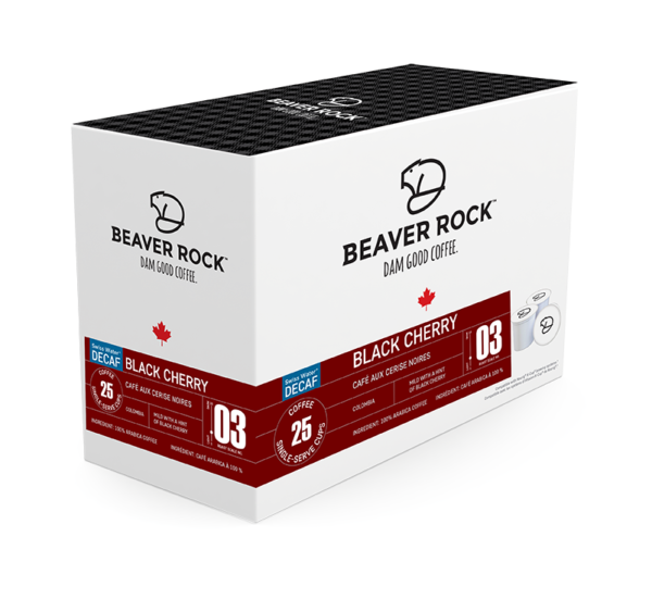 Beaver Rock Roastery Black Cherry Decaf Coffee 25pk