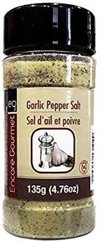 Encore Gourmet Garlic Pepper Salt 130 G