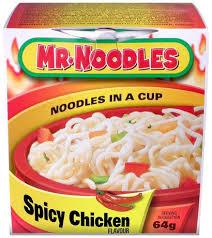 Mr Noodles In a Cup, Spicy Chicken 64g