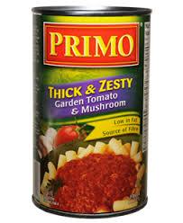 Primo Garden Tomato Mushroom Pasta Sauce 680ML.