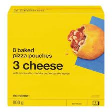 Image of No Name Pizza Pouches 3 Cheese 8Pk 800 G