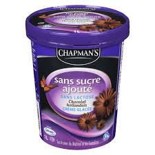 Image of Chapmans Dutch Chocolate Ice Cream, No Sugar Added 1L