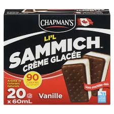 Image of Chapmans Lil Ice Cream Sandwich 20 PK